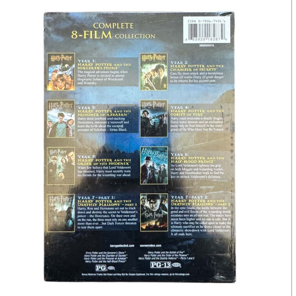 Harry Potter Complete 8-Film Collection - Picture 2 of 4